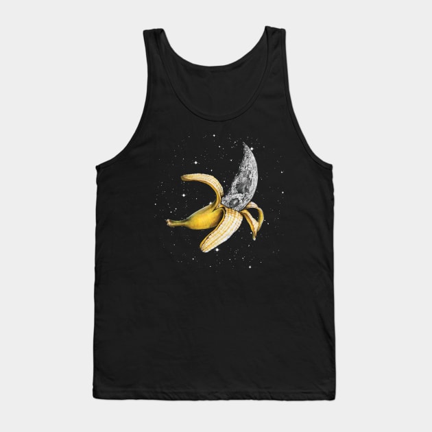 Moon Banana Tank Top by jamesormiston